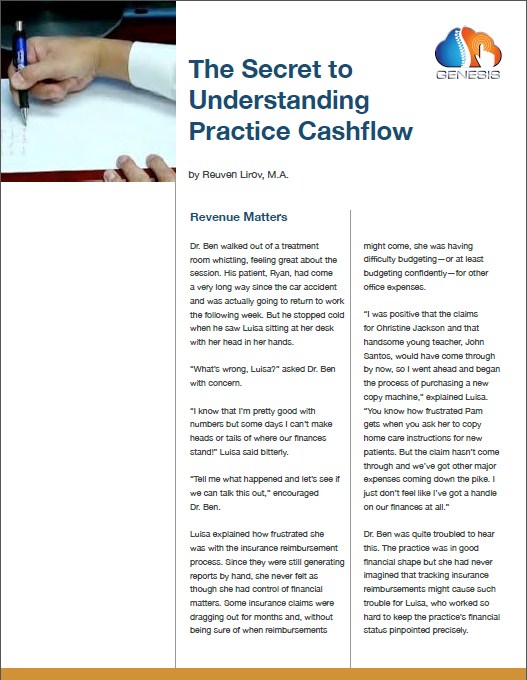 Secret to understanding cashflow