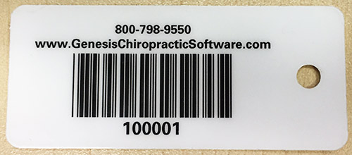 check in your chiropractic patients with a barcode scanner
