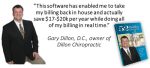Gary Dillon DC uses Genesis Chiropractic Software.