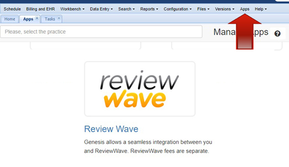 Review Wave has been integrated into Genesis Chiropractic Software.